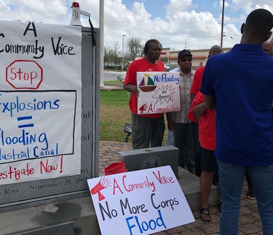 A community voice in Louisiana. Courtesy of Anthropocene Alliance.