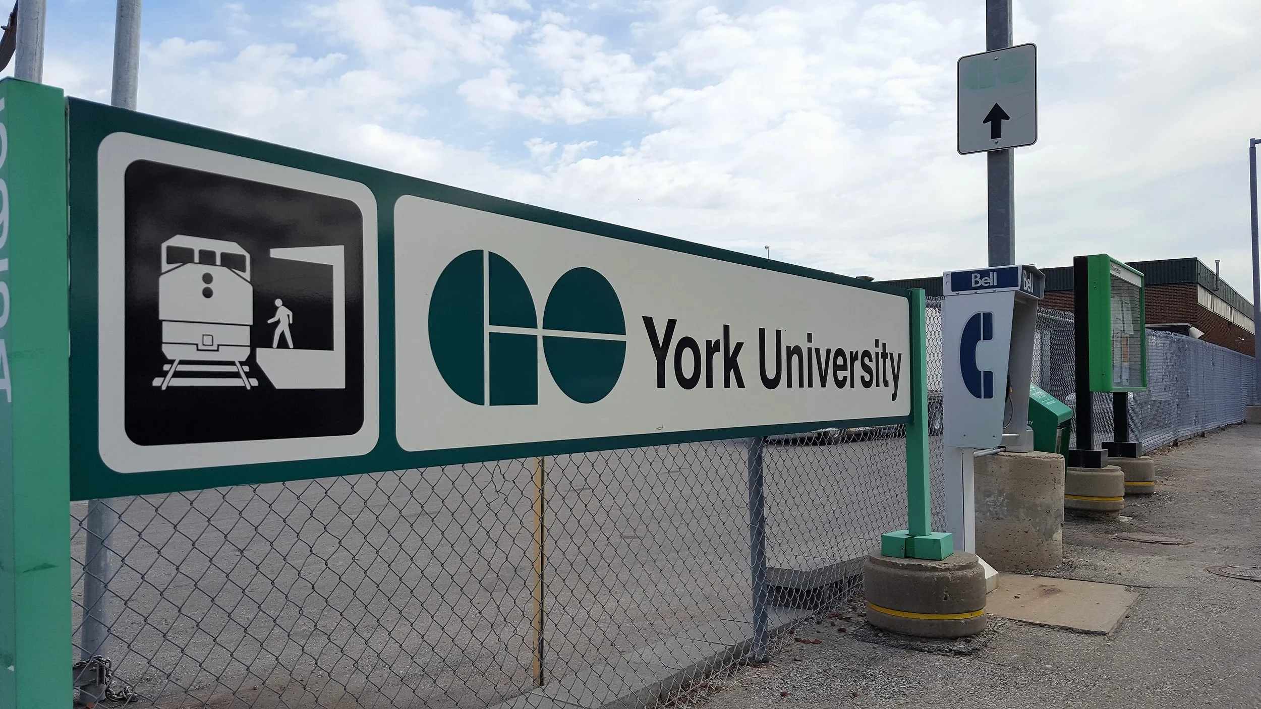 York University GO train station