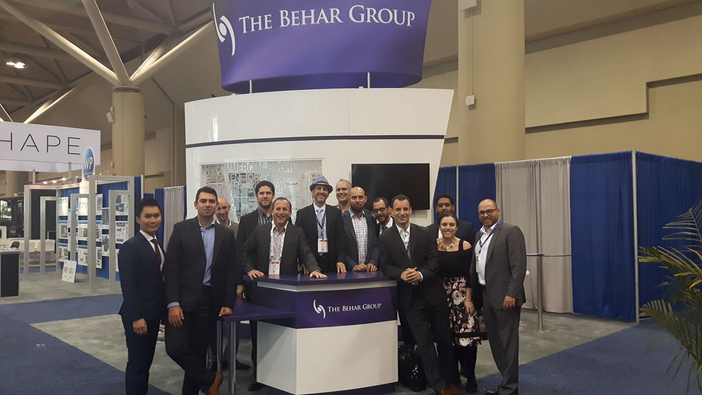Daniel and a few others from #TeamBehar at The ICSC 2017 Toronto convention.&nbsp;