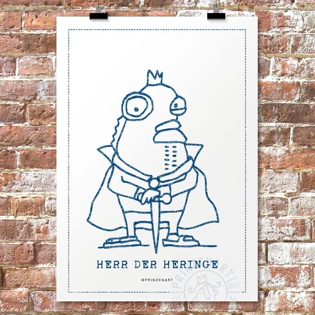 Poster Serie Fischköppe