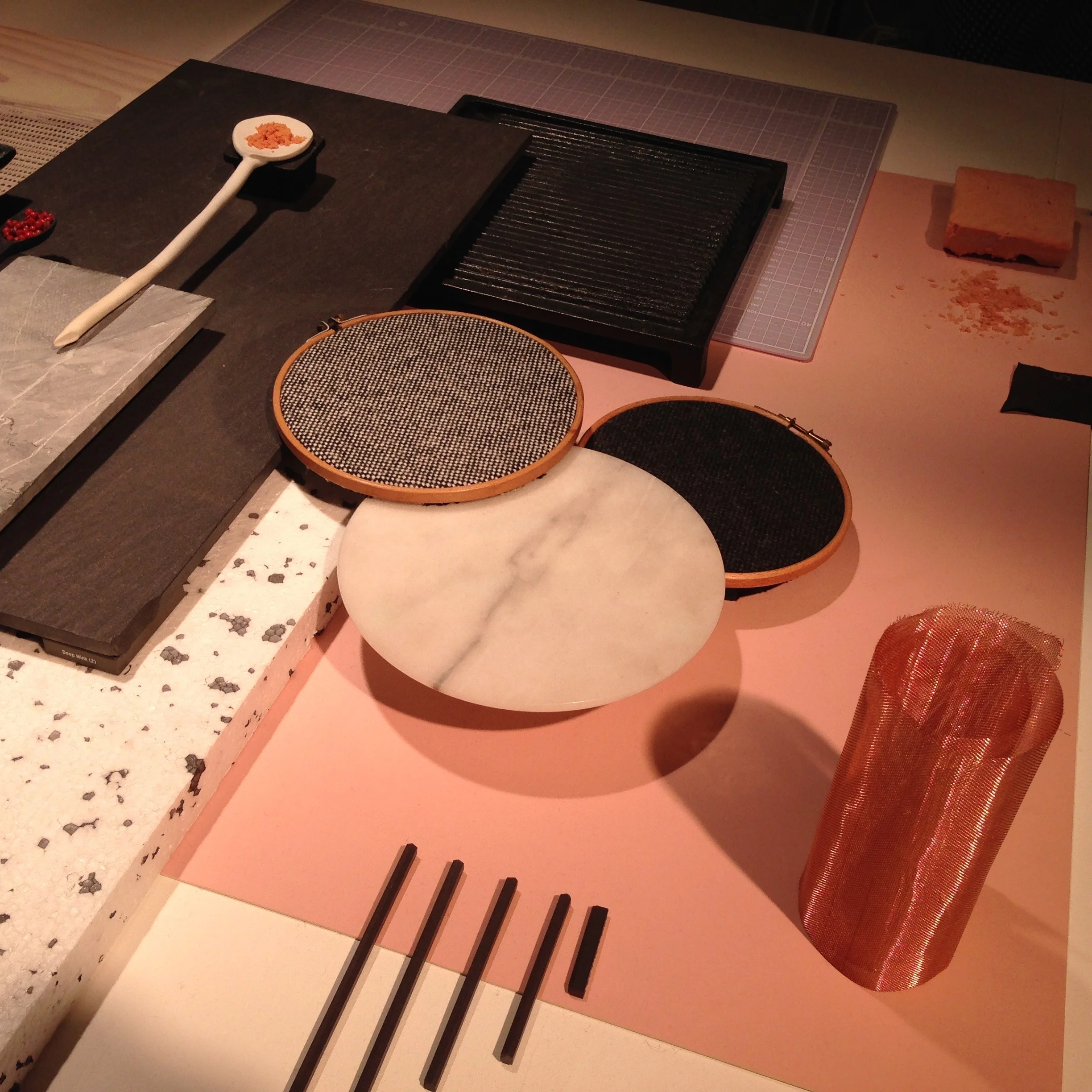 Moodboard for Tom Dixon's shop