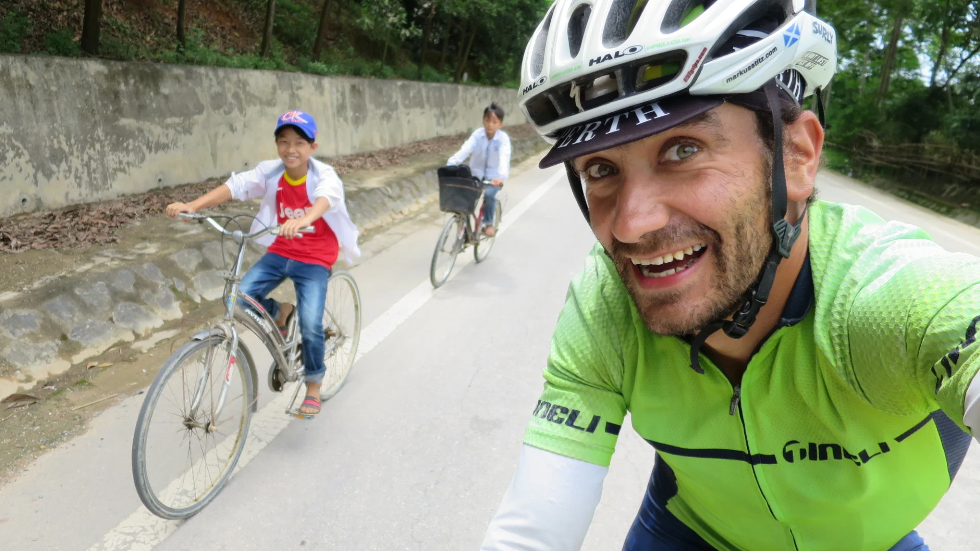 cycling the world