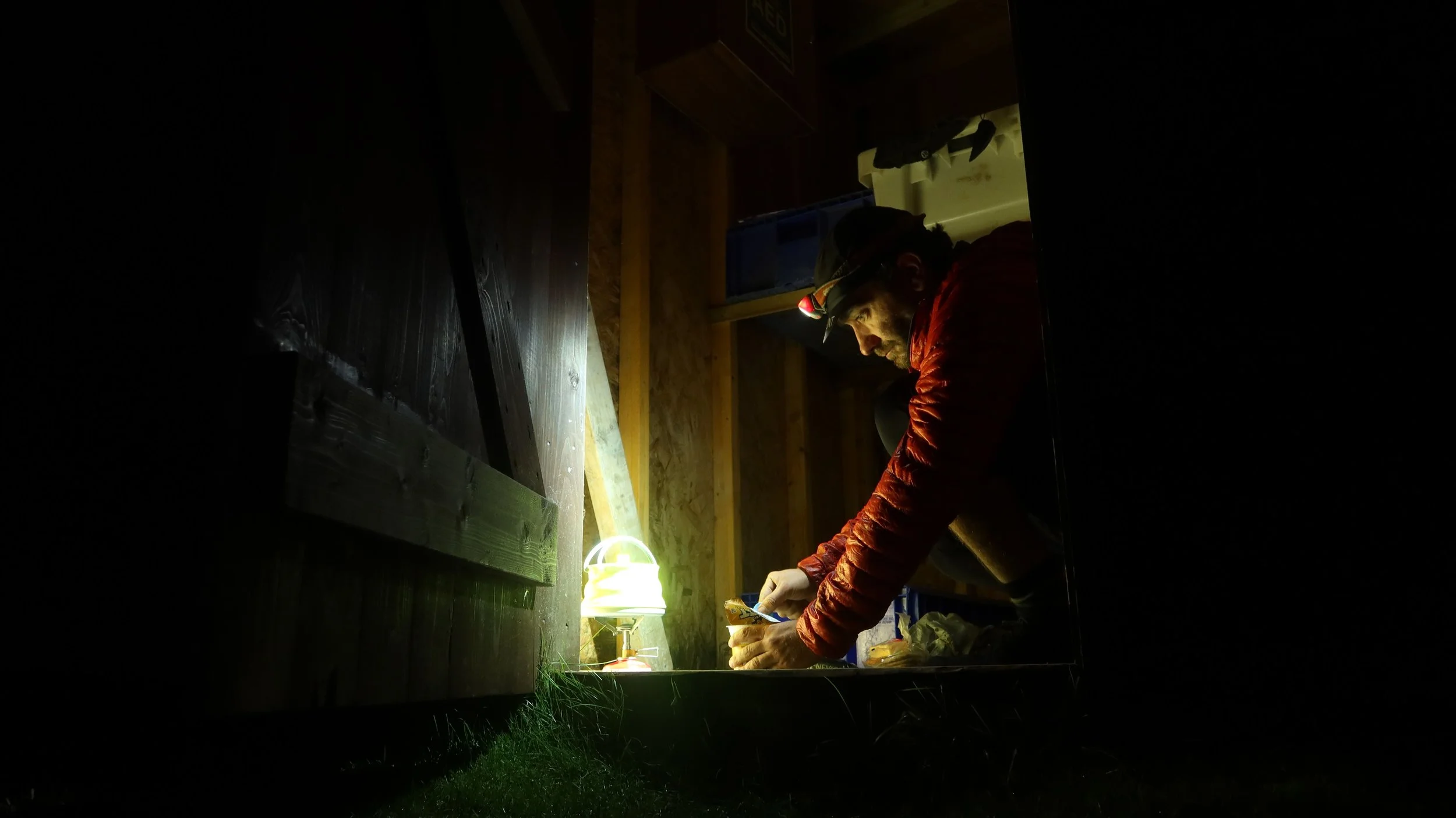 Taking a well-deserved cycling break