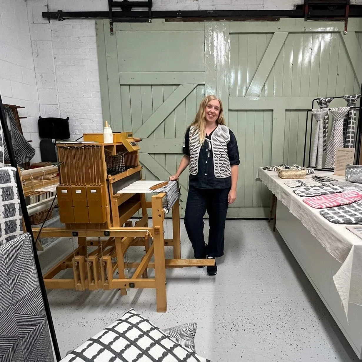 Thanks to everyone who came down to our Margate open studio on Saturday . It was such a lovely day 💫  If you didn&rsquo;t manage to join, @rove.knitwear and I will definitely do it again soon in the run up to Christmas. Also if you want to pop in du