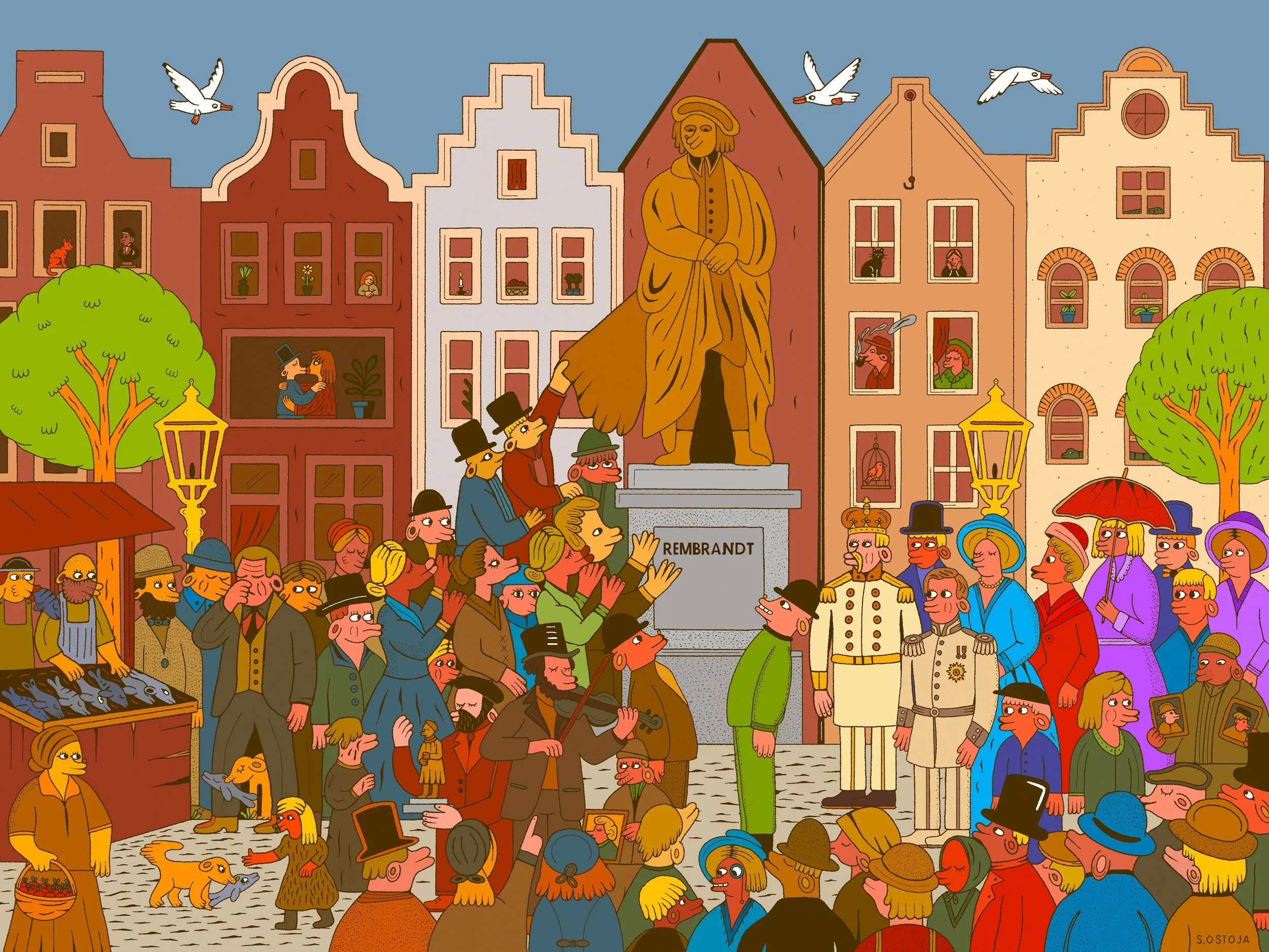 Amsterdam_vensterplaat_Rembrandt_SasaOstoja.webp
