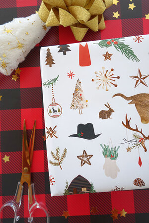Western Wrapping Paper, Western Gift Wrap
