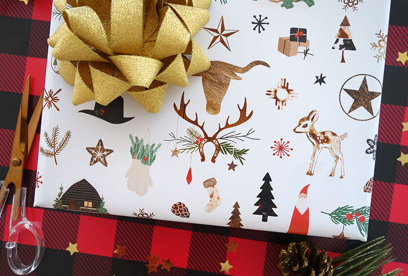Nantucket Christmas Luxury Gift Wrap – The Muddy Dog