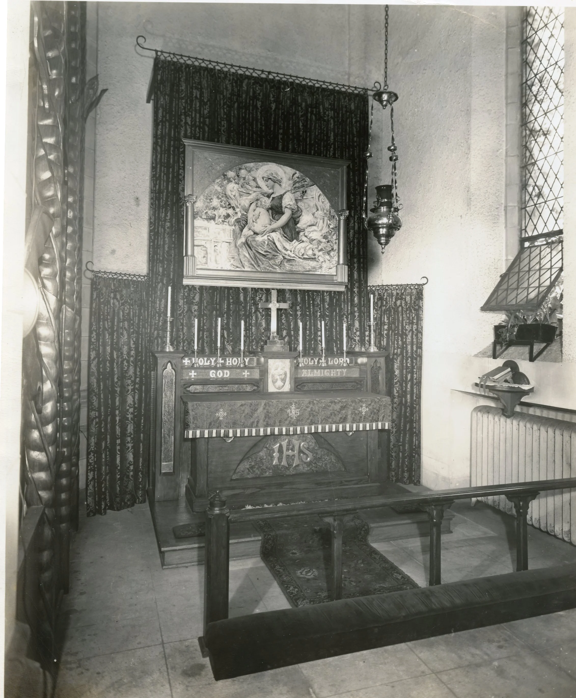 Saint Mary's Chapel (The "Lady Chapel"), 1950s