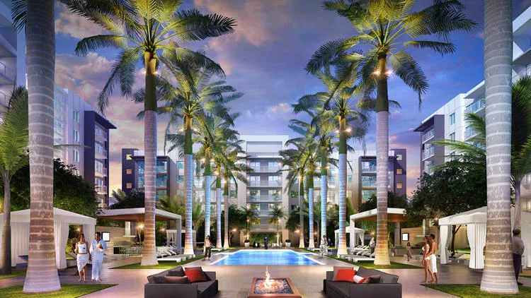 Allure Boca Raton will feature 282 rentals ranging from $1,800 to $2,800 a month. (Danburg Management Corp.)