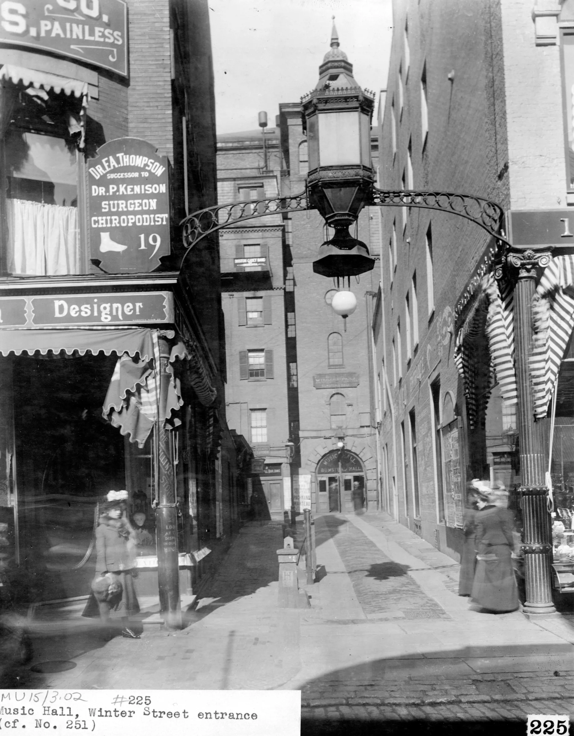 Boston Music Hall, Winter Street Entrance