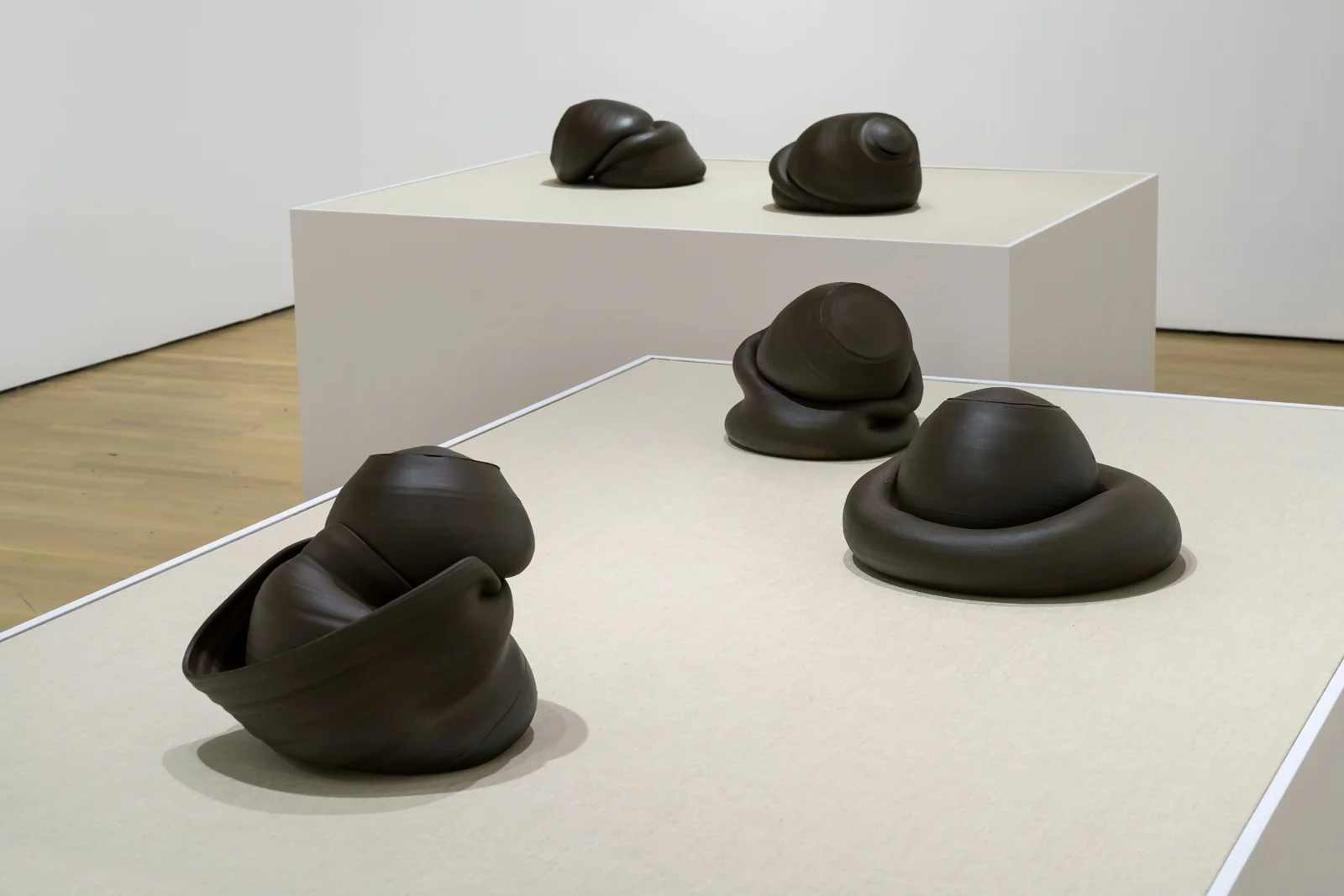 Sixes and Sevens (2016) ceramic, sizes variable Installation view at La Biennale de Montréal , Musée d’art contemporain de Montréal, Montréal, Canada