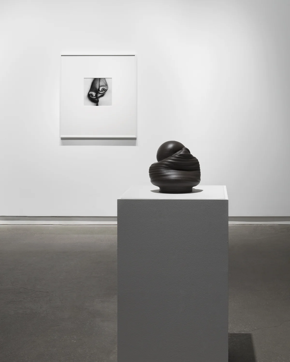 Sixes and Sevens (2017) ceramic, sizes variable Seem (2016) gelatin silver print, 12” x 12” Installation view of Unruly Matter at Daniel Faria Gallery, Toronto, Canada