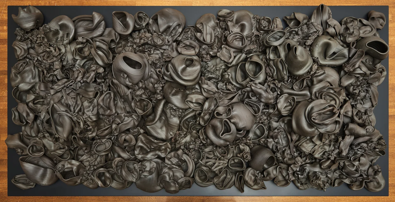 That, There, It (2015) ceramic; 4' x 8' x 1.5' National Gallery of Canada, Ottawa / Musée des beaux-arts du Canada, Ottawa Photo: NGC /MBAC