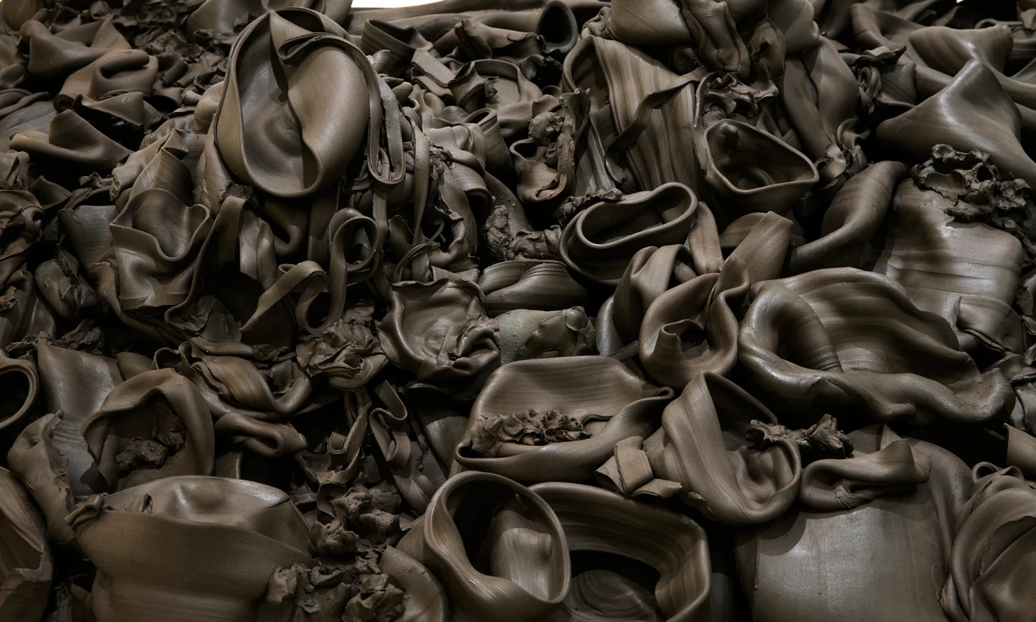   That, There, It  (2015) ceramic; 4' x 8' x 1.5' 