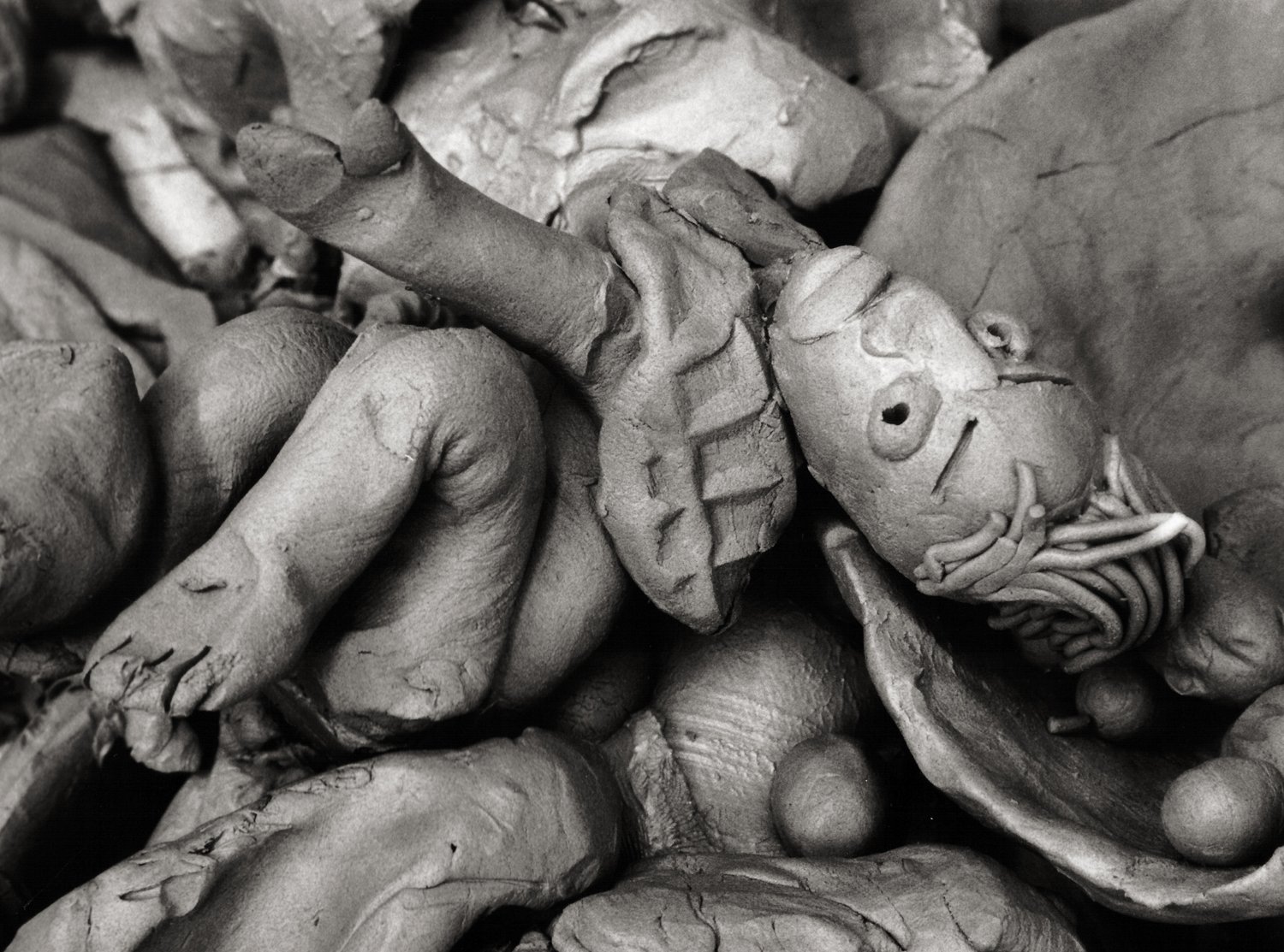   Untitled (Clay Portfolio)  (2013) gelatin silver print, 7 3/4′′ x 5 3/4′′, from a portfolio of 21 images 