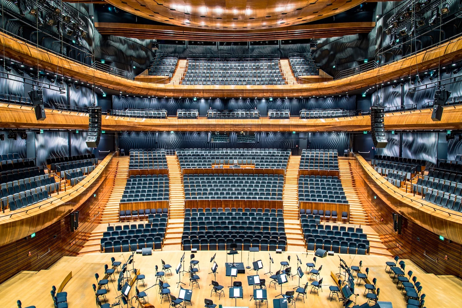 Music Hall. Katowice, Silesian, Poland. Photography by Radek Grzybowski .