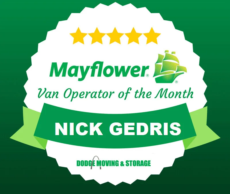 Dodge's Van Operators Continue To Win Mayflower's Monthly Award