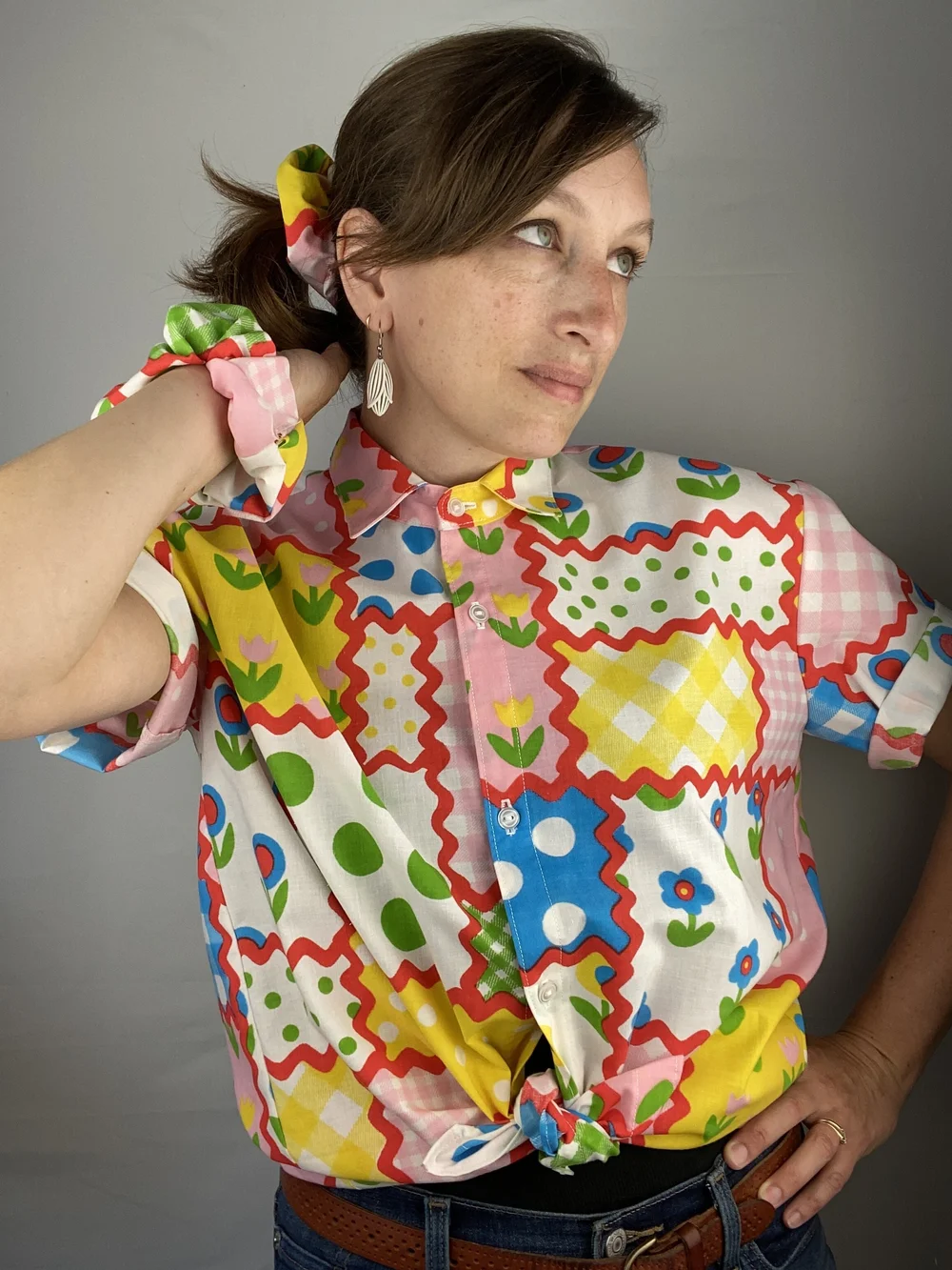 Made to Order - Ric Rack Tulip — Maura Marcks Custom Shirts made