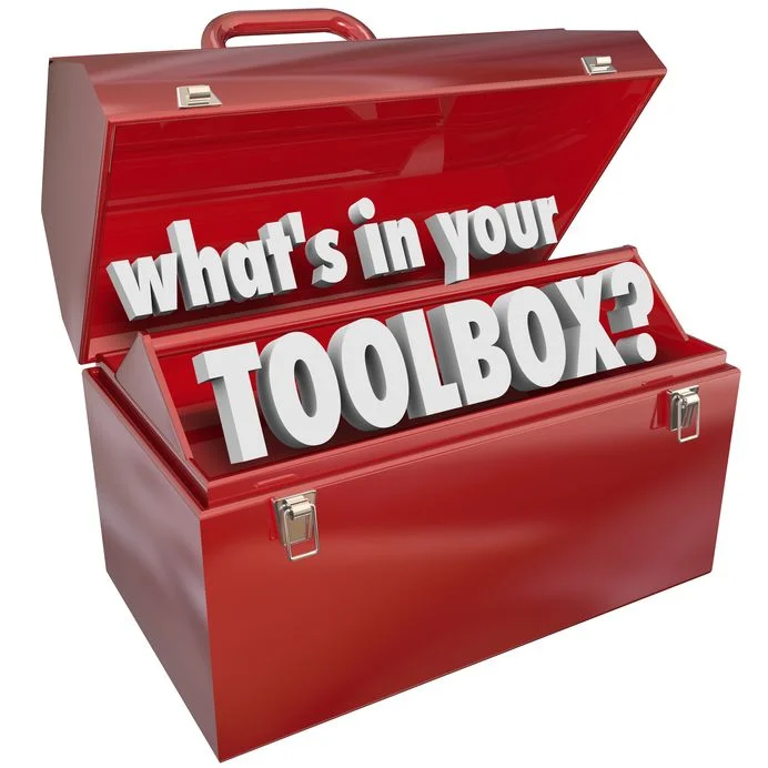 21642421 - the question what's in your toolbox? asking if you have the skills and experience necessary to perform a task or job