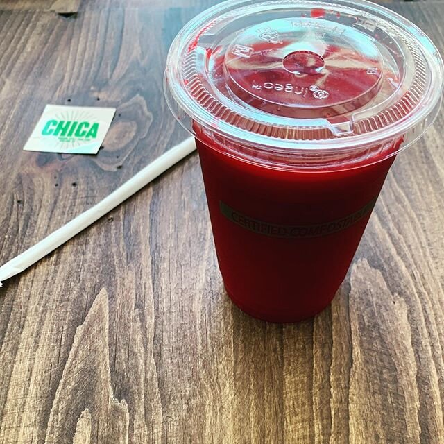 Another Healthy Addition to our Drink Menu: Beet, Carrot, Celery &amp; Orange. #chicaoakland #bitchslap #vegan #beetjuice #healthyoptions