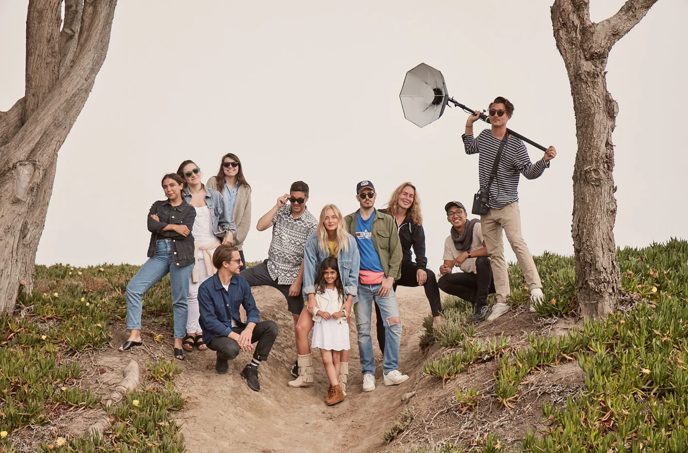 Location: Santa Barbara, California. Crew wrap shot (with the best crew ever).