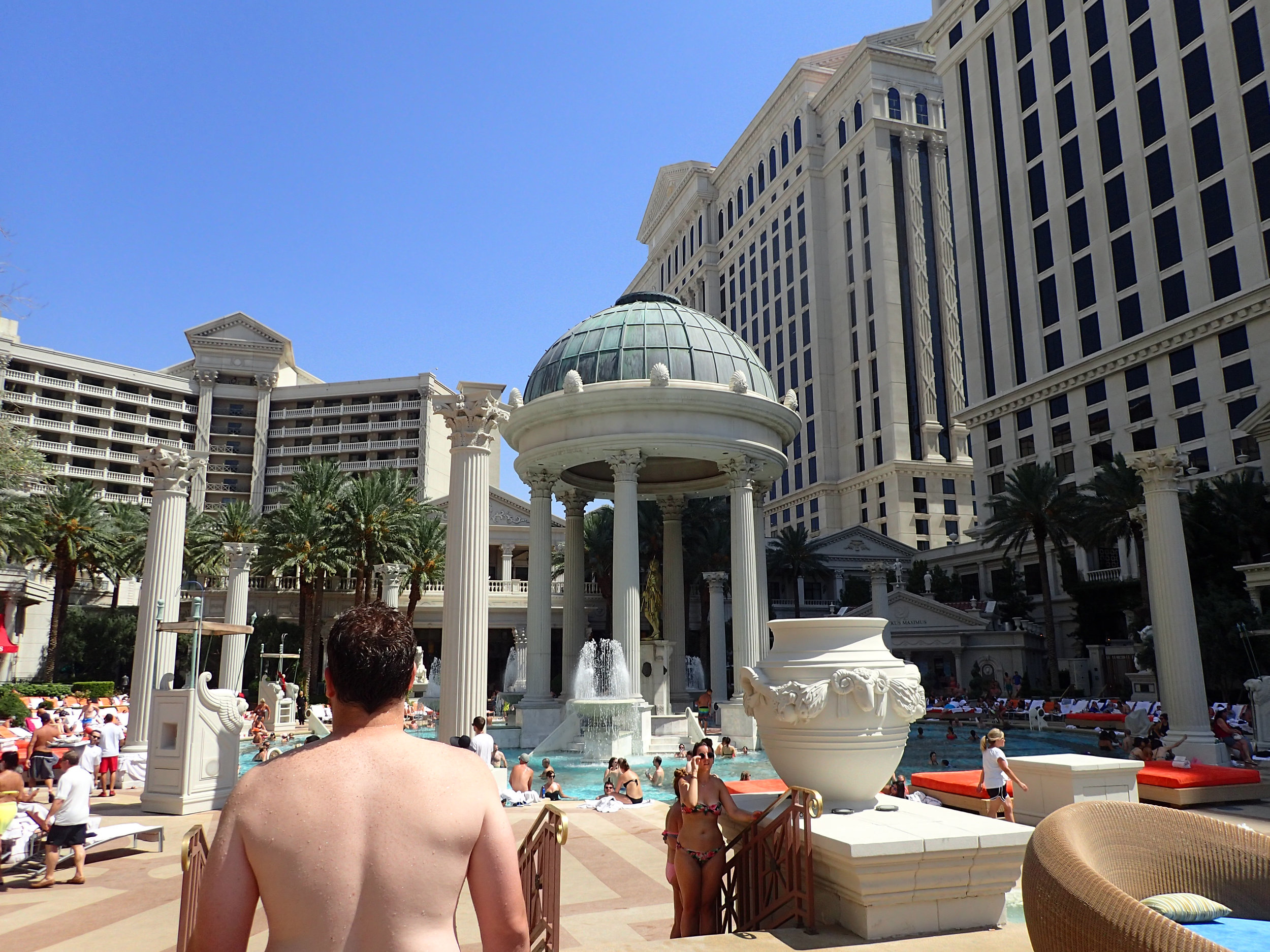 Jason at Caesar's pool.jpg