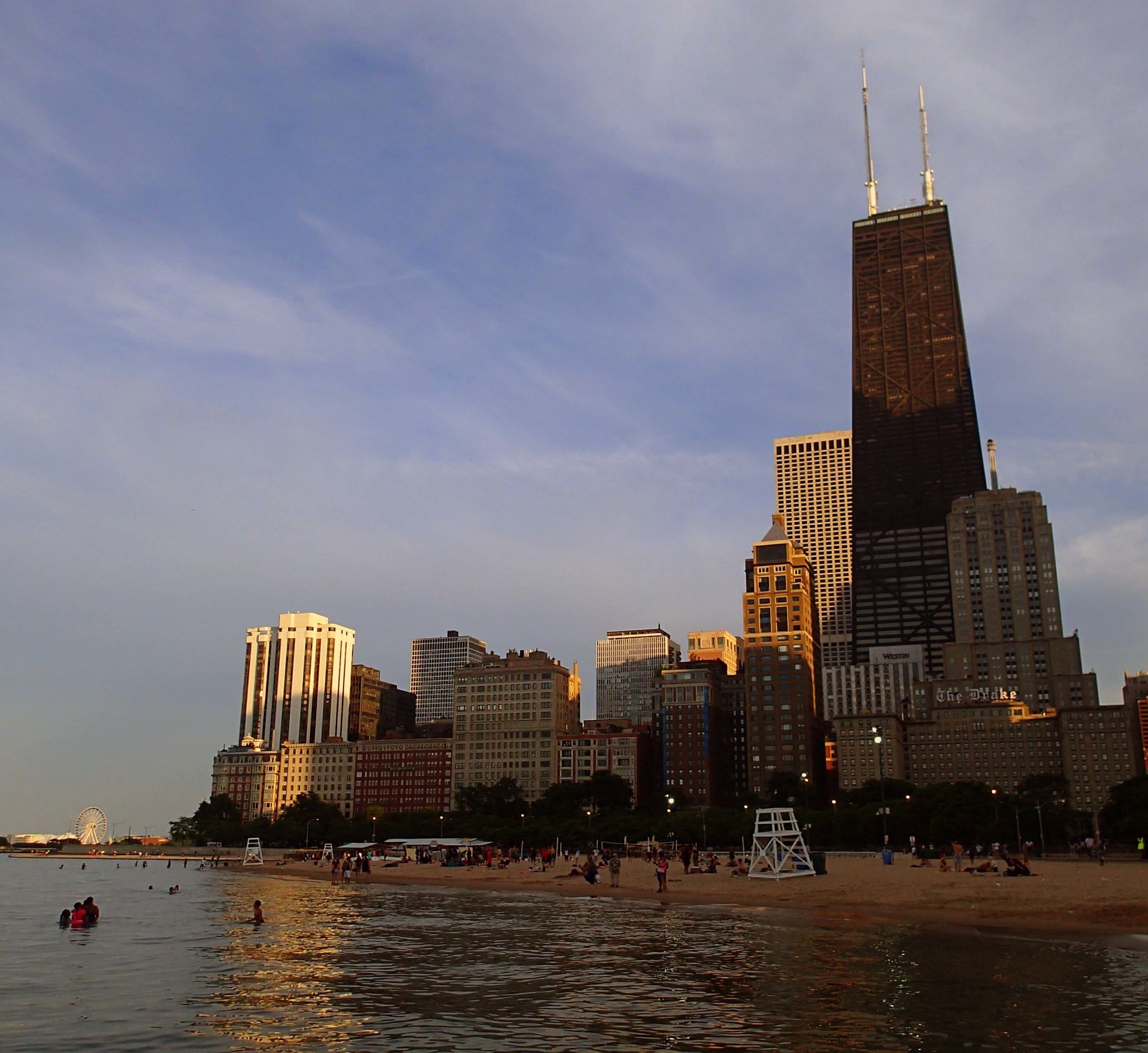 Chicago skyline from beach.jpg