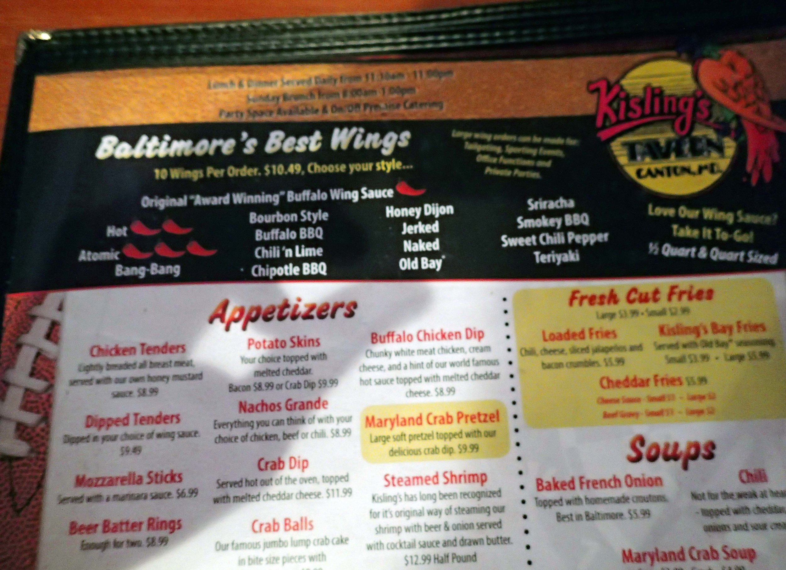 Kisling's menu.jpg