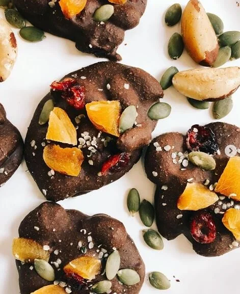 Hot Cocoa Collagen Fruit &amp; Nut Bites