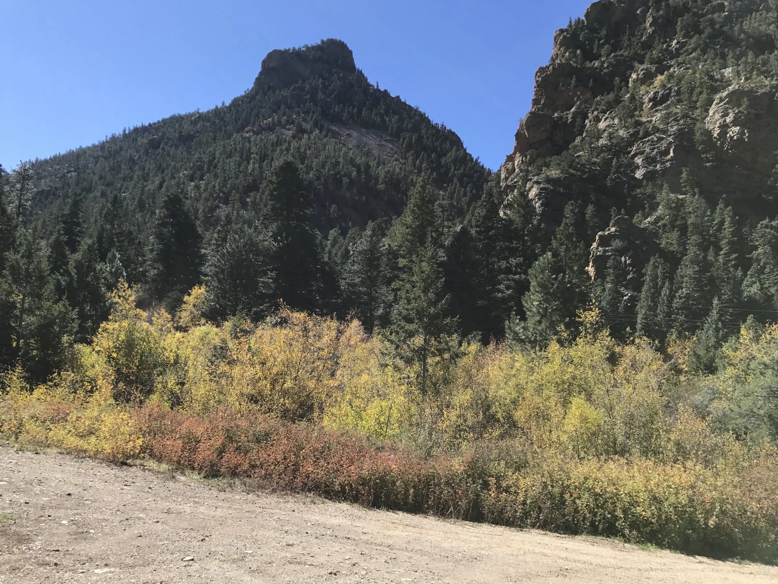 Bear Canyon from afar. 