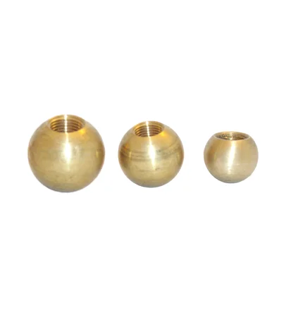 TURNED BRASS BALL