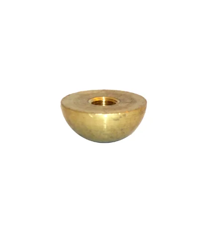 SOLID BRASS HALF BALL