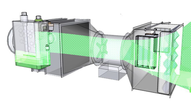 Green Pure Air is distributed throughout the building 24/7, via the air dist ribution system & also provides continuous decontamination of the air distribution system