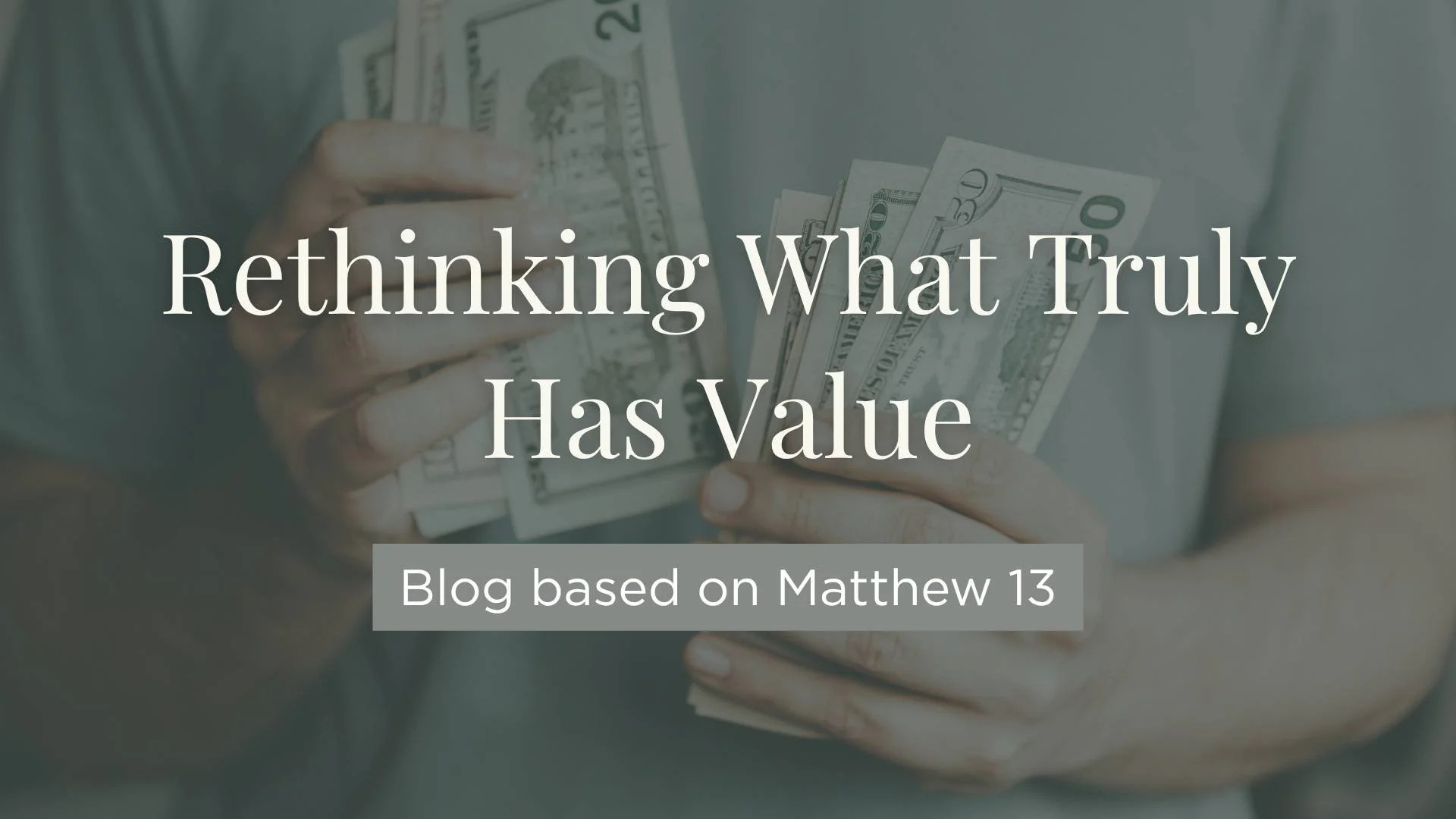 Rethinking What Truly Has Value