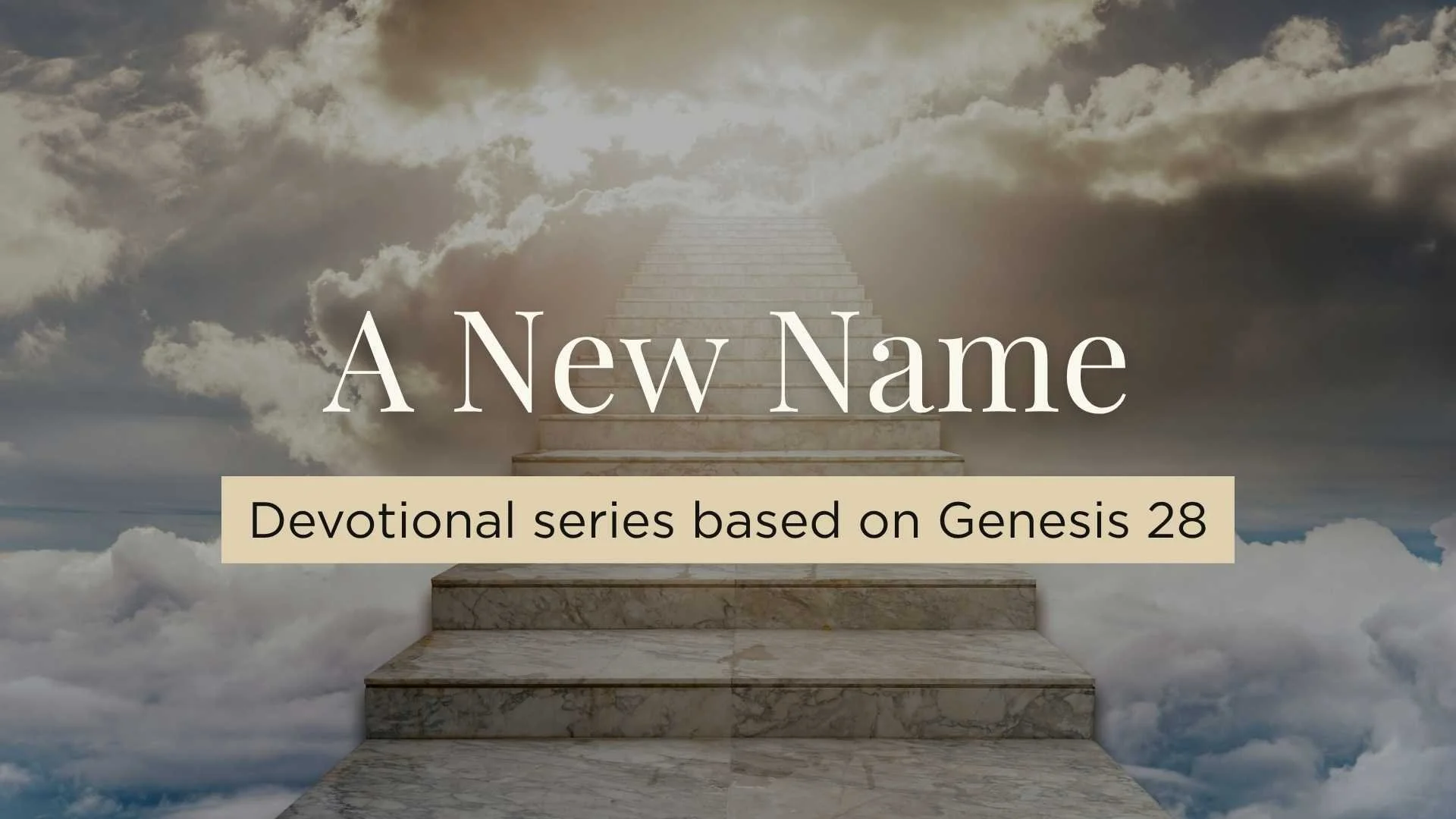 5-Day Devotional: A New Name