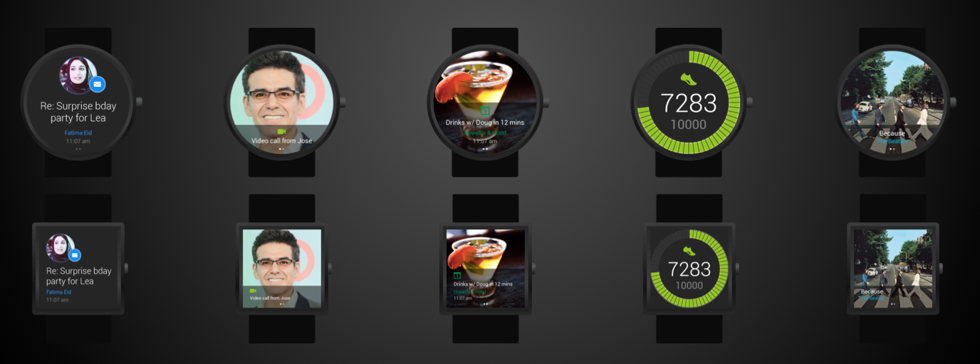 Moto360 ui studies