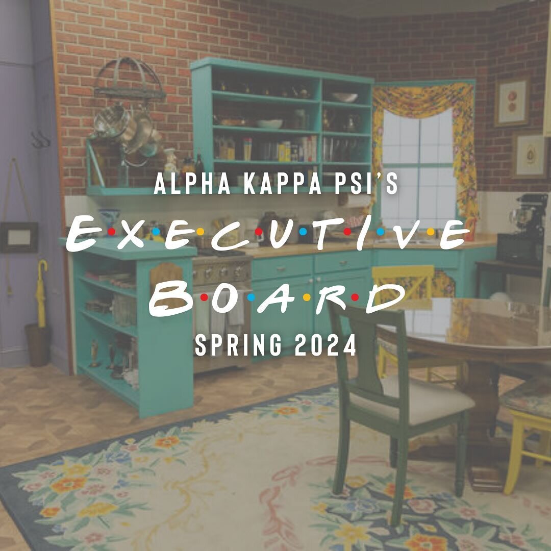 The One Where You Meet Our Spring 2024 Executive Board! 🗣️

The Mu Rho chapter is defined by its leadership and the standards our executives set. We can&rsquo;t wait to see their season of success and friendship! 📺

Be sure to meet these brothers d