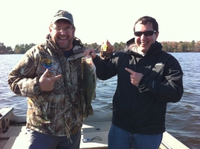 Steve Sedani (L) Up Der North Guide Service