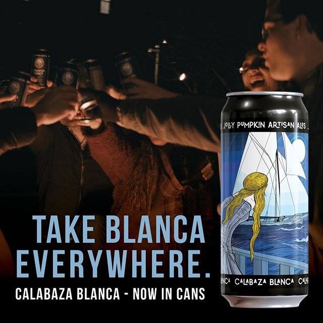 &quot;Some suckers just tickle me pink to my stomach; Cuz they don't flow like this one.&quot;
*
*
*
*
*
*
*
Nothing flows like Calabaza Blanca! Brewed with orange peel and fresh-ground coriander, Blanca in a can flows like no other. Pick up a fresh 