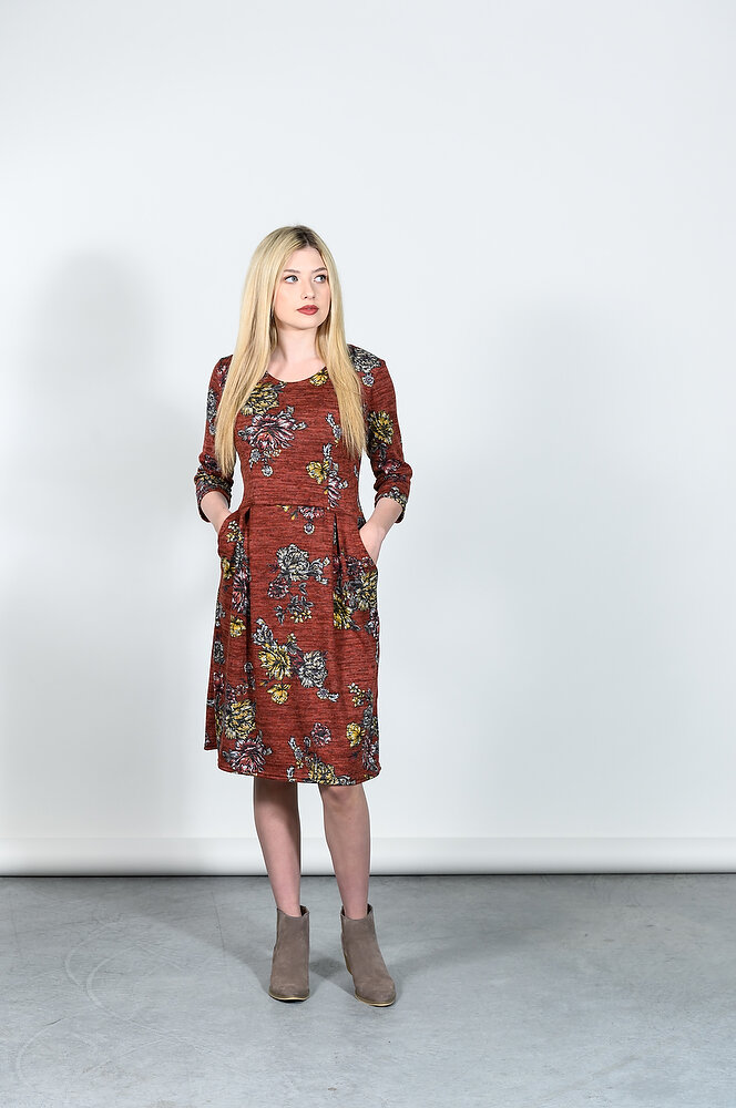 robe d'hiver avec poches