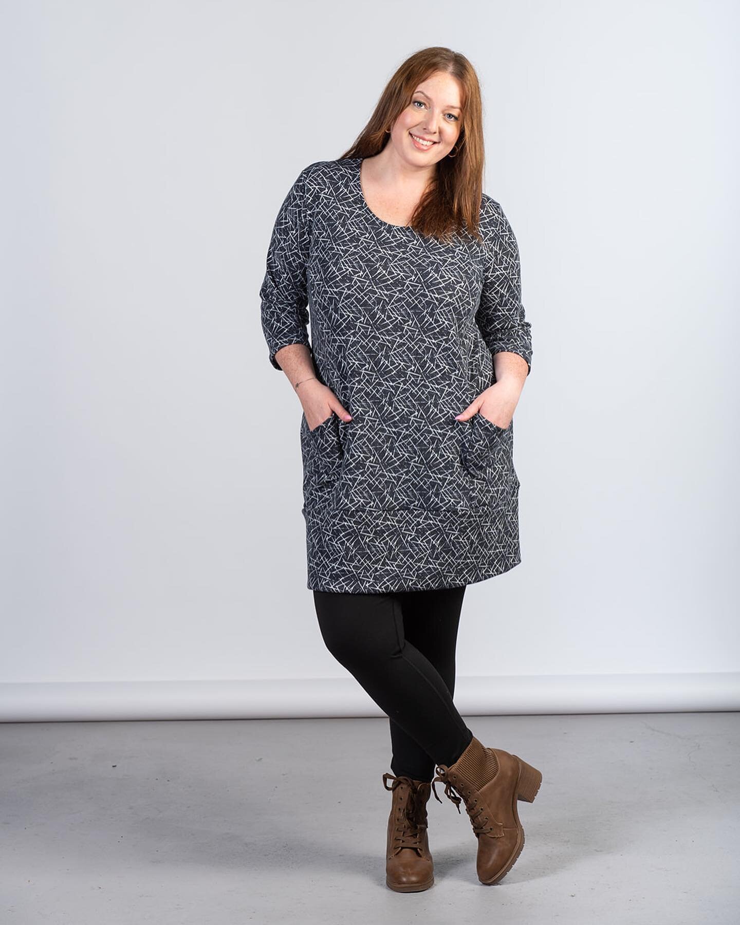 We&rsquo;ll be adding more sizes to 2 older styles near the beginning of Sept. 

Decided to re-photograph them with our model @xo_fionafoley 

#falldress #tunic #ottawa #ottawafahion #navytunic #ottawafashiondesigner #ottawaclothing #handmadetunic #h