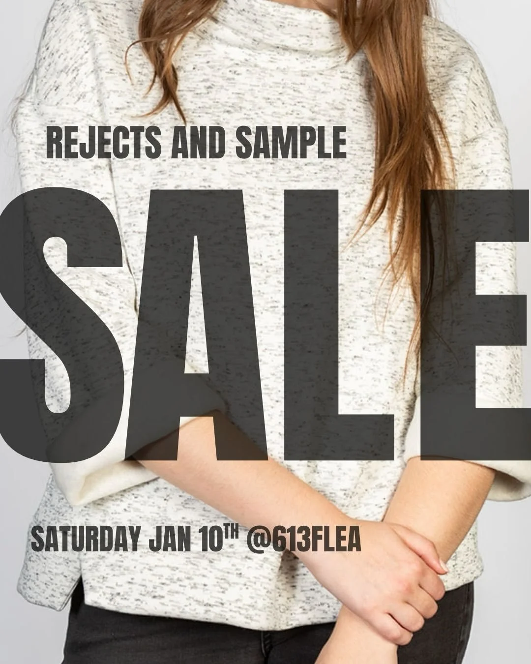 Our annual Rejects and Sample Sale is this Saturday @613flea. 

One of my New Year&rsquo;s goal is to declutter my sewing space. I&rsquo;ve been holding onto many defective items and samples. I have so many that it will take a few shows to really mak