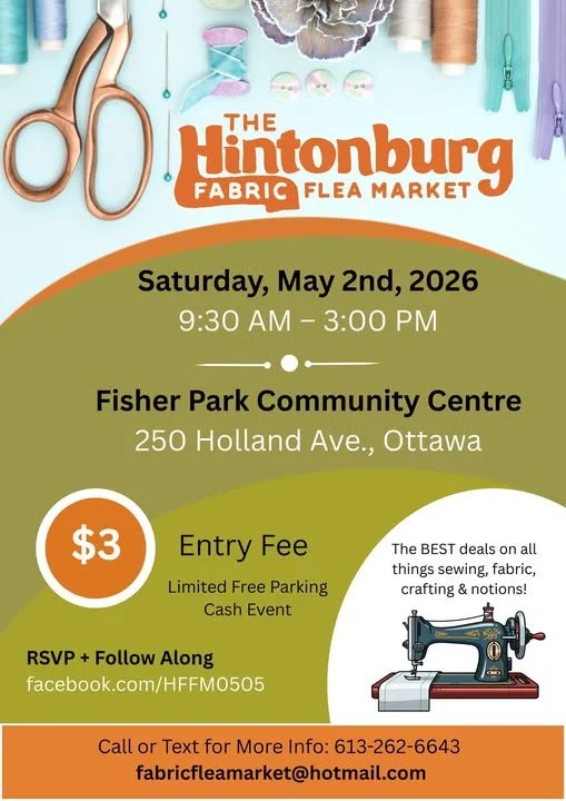 2026 Hintonburg Fabric Flea Market 