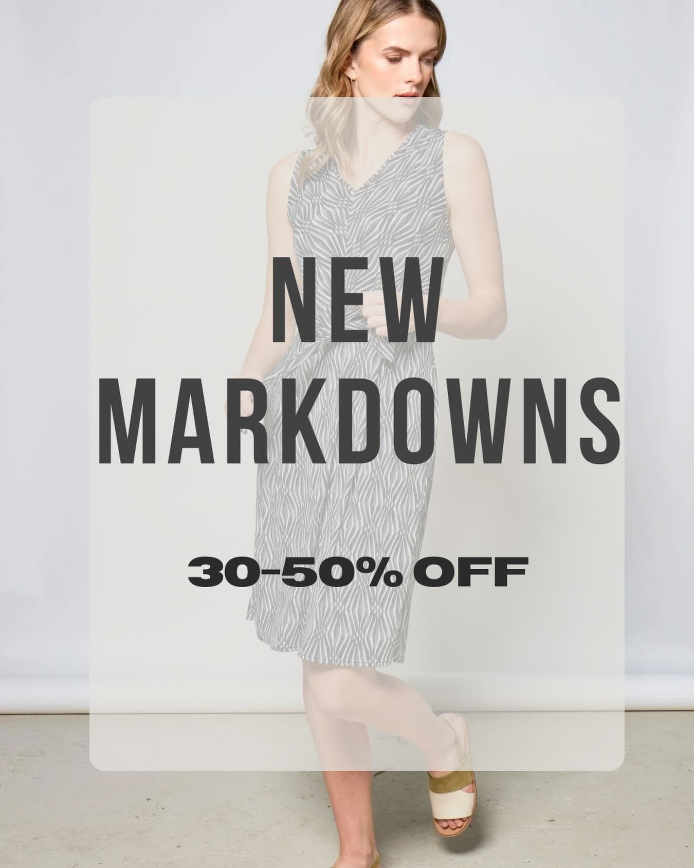 New markdowns on last year&rsquo;s summer collection. Online and at @613flea this Saturday from 10-4