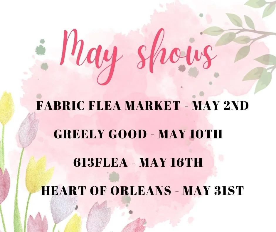 May is gonna be busy 🌷

It&rsquo;s starting off with a bang with tomorrow&rsquo;s @fabricfleamarket. Doors open at 9:30 if not sooner.

I spent 3 days cutting fabrics. We&rsquo;ll have some linen blends, numerous jerseys, sweater knits, stretch eyel