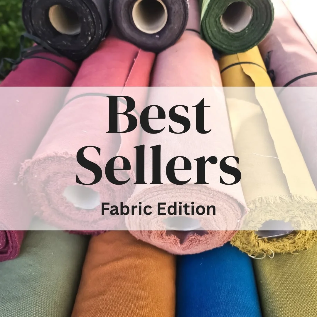 Here&rsquo;s a quick list of our top 5 bestsellers at the Hintonburg Fabric Flea Market that was earlier this month. 

Some of these fabrics are dead stock fabrics and some are leftover fabrics that I&rsquo;ve used in past collections. 

I was only a