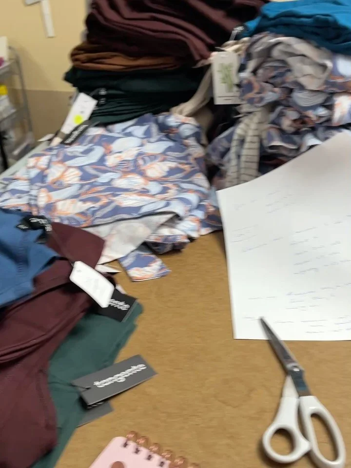 Slowly putting away all our Spring/ Summer stock and taking out all the Fall transitional styles. It&rsquo;s messy and chaotic 😵&zwj;💫

In the process, I found a bunch of Heidi pants in Sage and Chestnut hiding under fall dresses. I&rsquo;m a littl