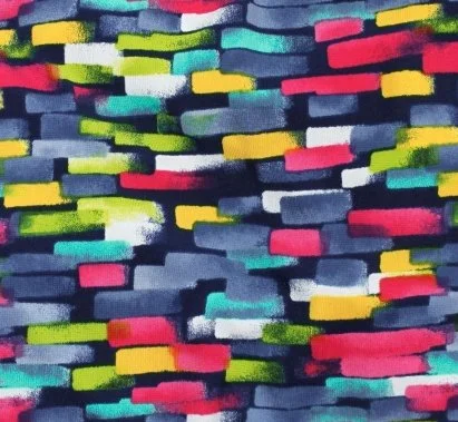 Evie dress - navy multi swatch.jpeg