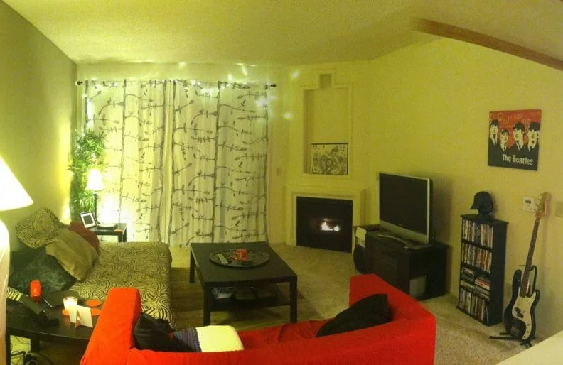 Our apartment in September 2012