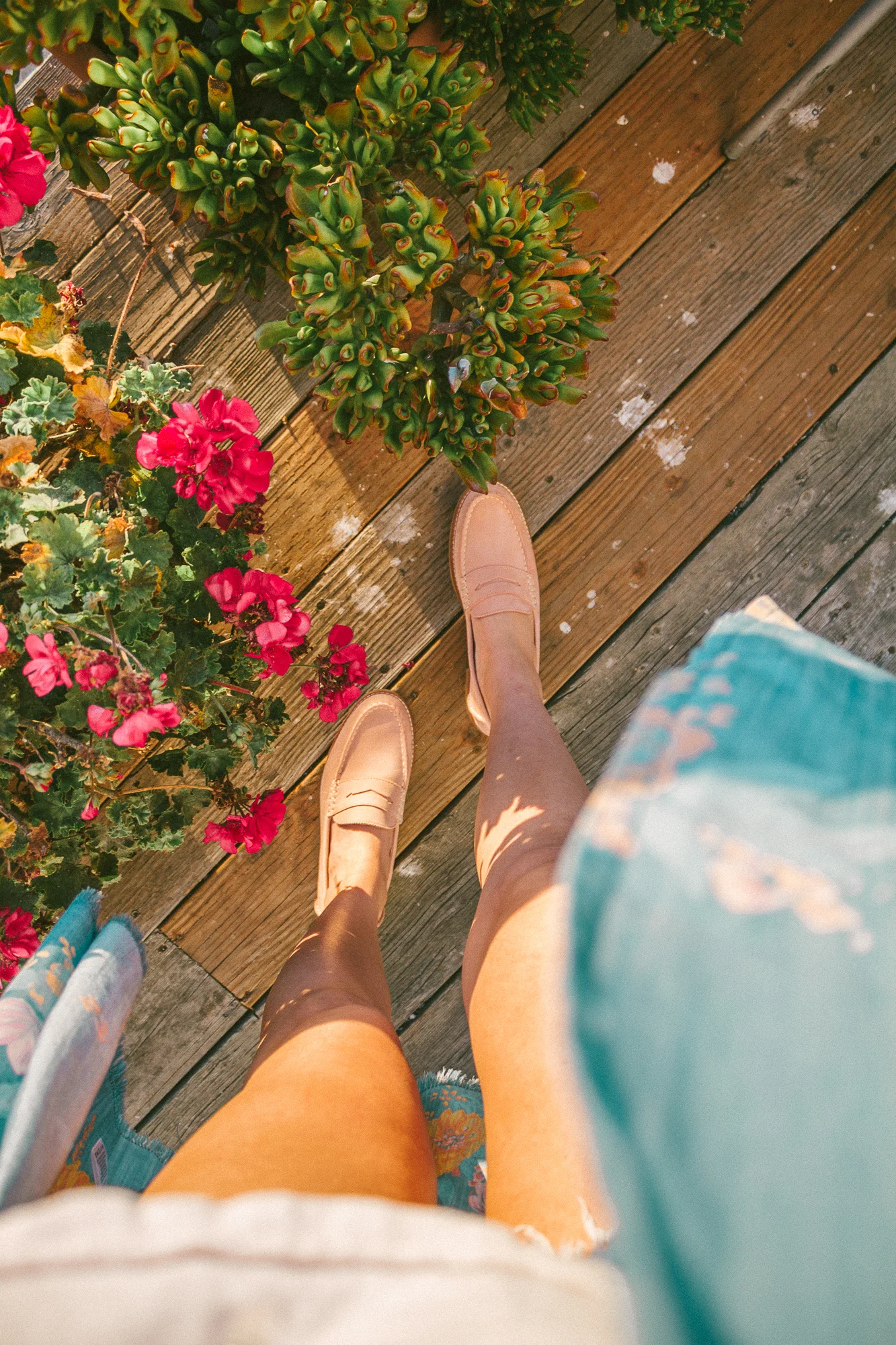 sperry seaport penny loafer tan